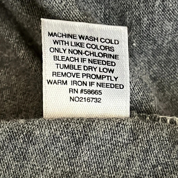 Make + Model Gray Scoop Neck Short Sleeve Tee Shirt Dress - Size Small - Picture 6 of 6